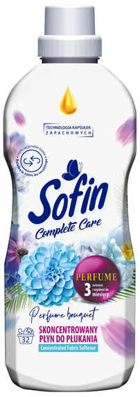 Sofin Complete Care Pefume Bouquet Skoncentrowany płyn do płukania tkanin 800 ml