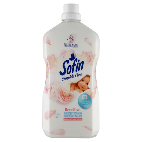 Sofin Complete Care Sensitive Concentrated fabric softener 1.8 l (72 washes)