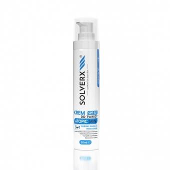 Solverx Atopic Skin Krem do twarzy z SPF50+ 50ml