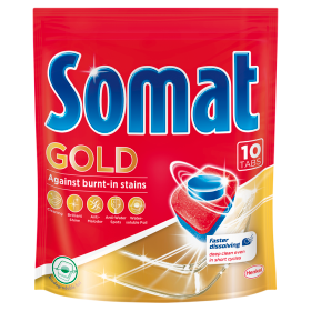 Somat Gold Tabletki do mycia naczyń w zmywarkach 192 g (10 x 19,2 g)