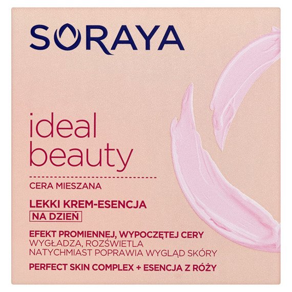 Soraya Ideal Beauty Lekki krem-esencja na dzień cera mieszana 50ml