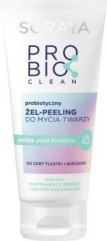 Soraya PROBIO CELAN Probiotyczny żel-peeling do mycia twarzy do cery tłustej i mieszanej 150 ml