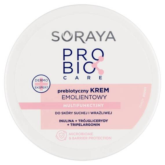 Soraya Probio Care Prebiotyczny krem emolientowy multifunkcyjny 200 ml SKORA SUCHA I WRAZLIWA