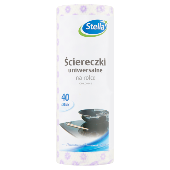 Stella Ściereczki uniwersalne na rolce 40 sztuk