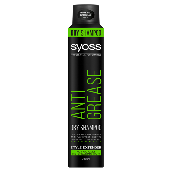 Syoss Anti-Grease Dry Shampoo 200ml