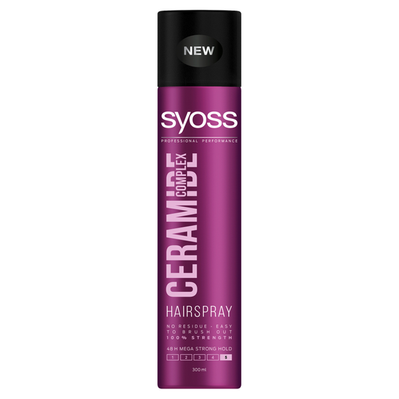 Syoss Ceramide Complex Mega Strong Strengthening Hairspray 300 ml