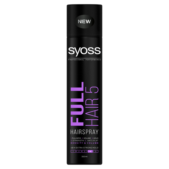 Syoss Full Hair 5 Extra Strong Volume Hairspray 300 ml