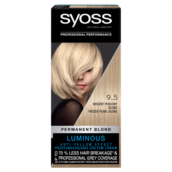 Syoss Hair dye frosty pearl blonde 9-5