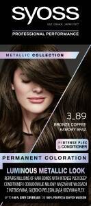 Syoss Metallic Collection Hair Color 3-89 Coffee Brown