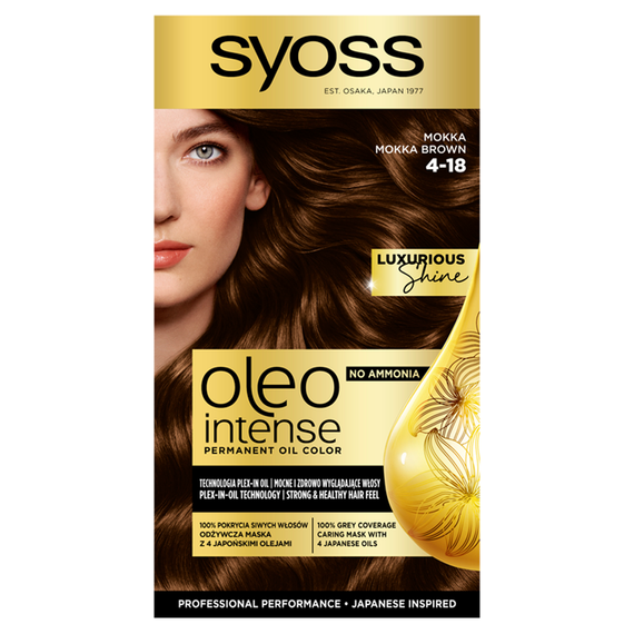 Syoss Oleo Intense Hair Dye 4-18 Mocha