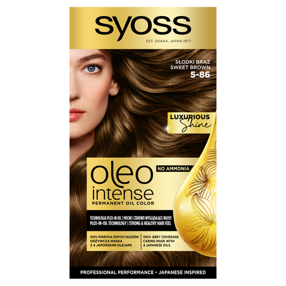 Syoss Oleo Intense Hair Dye 5-86 Sweet Brown