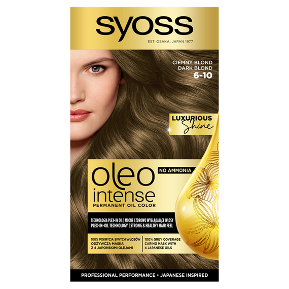 Syoss Oleo Intense Hair Dye 6-10 Dark Blonde