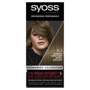 Syoss Permanent Coloration Farba Do Włosów 6-1 Naturalny Ciemny Blond / Natural Dark Blond