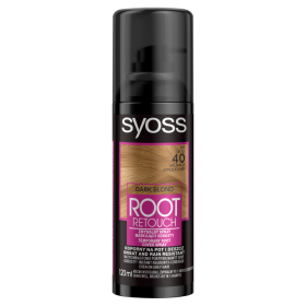 Syoss Root Retouch washable dark blonde roots masking spray 120 ml