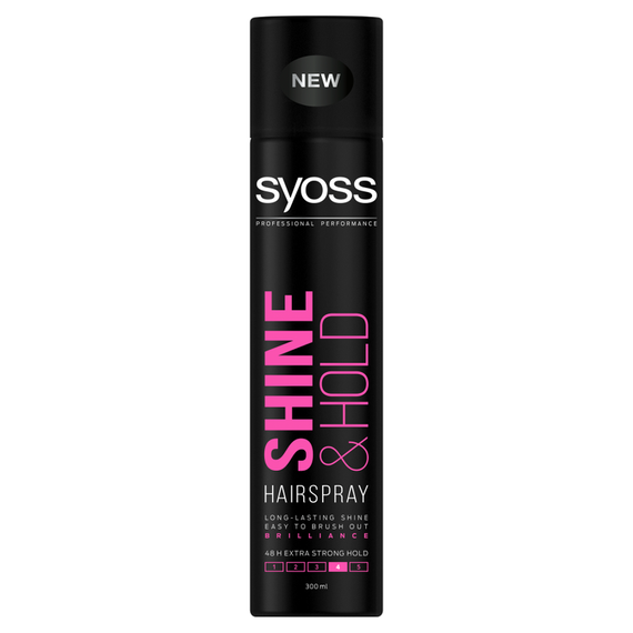 Syoss Shine Hold Extra strong gloss hairspray 300 ml