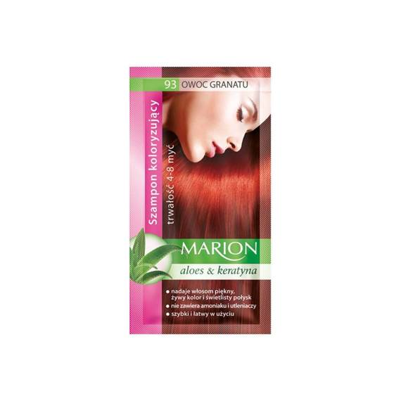 Szamponetka Marion saszetka szampon koloryzujący  Owoc Granatu 93