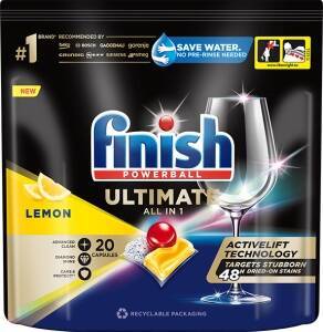 TABLETKI DO ZMYWARKI ALL IN ONE FINISH ULTIMATE 20 SZTUKI