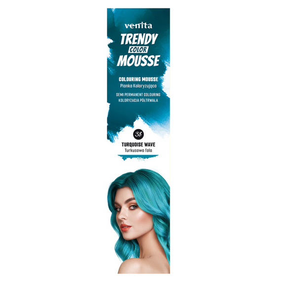 TRENDS COLOR FOAM TURQUOISE WAVE NO. 38