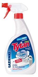 TYTAN Pianka do mycia łazienek ANTY KAMIEŃ spray 500 ml