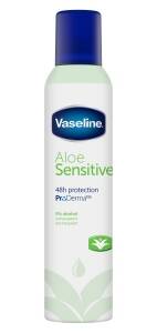 VASELINE Dezodorant w sprayu WOMEN Aloe Sensitive 250 ml