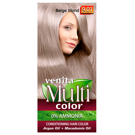 VENITA HAIR DYE AMMONIA-FREE 9.01 BEIGE BLONDE