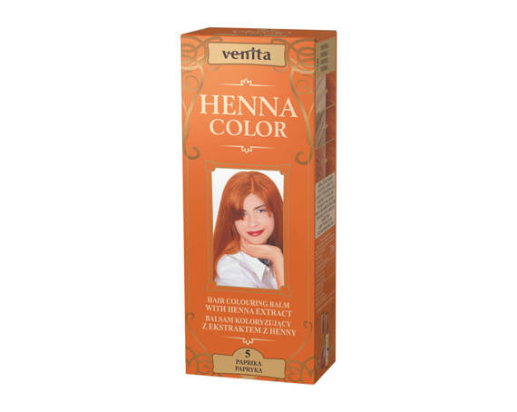 VENITA Henna Color balsam koloryzujący z ekstraktem z henny 5 Papryka\Paprika 75ml