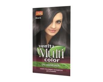 VENITA MULTICOLOR HAIR COLORING SHAMPOO 1.0 BLACK