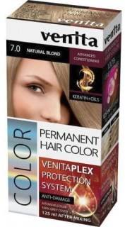 VENITA PLEX farba do włosów 7.0 naturalny blond