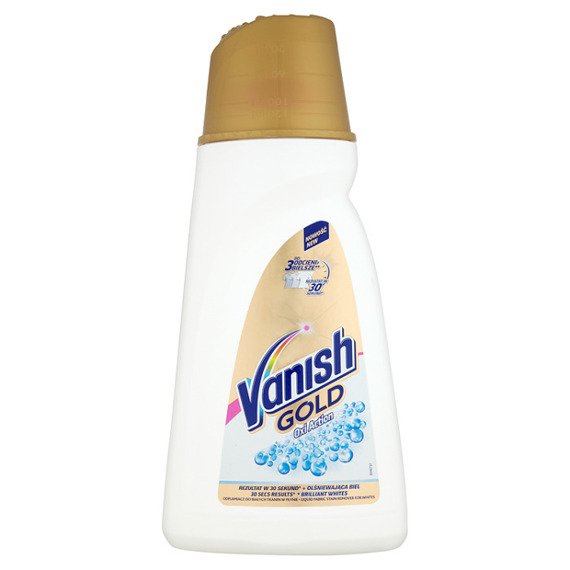 Vanish Gold Oxi Action stain remover for white fabrics Liquid 940ml
