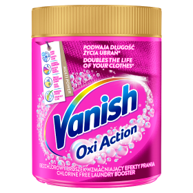 Vanish Oxi Action Kolor Odplamiacz do tkanin w proszku 470 g