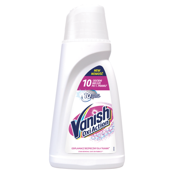 Vanish Oxi Action Odplamiacz do białych tkanin w płynie 1 l