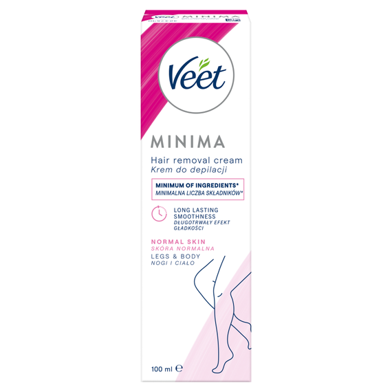 Veet Minima Depilatory Cream Normal Skin 100 ml