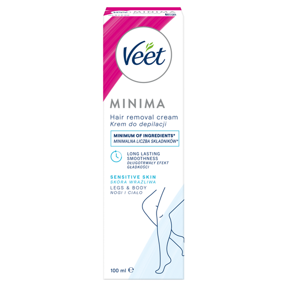 Veet Minima Depilatory Cream Sensitive Skin 100 ml