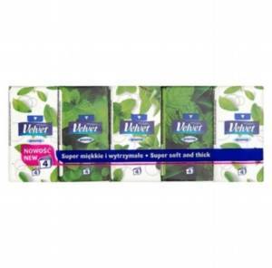 Velvet Aroma The freshness of mint scented Tissues 10 x 9 pieces