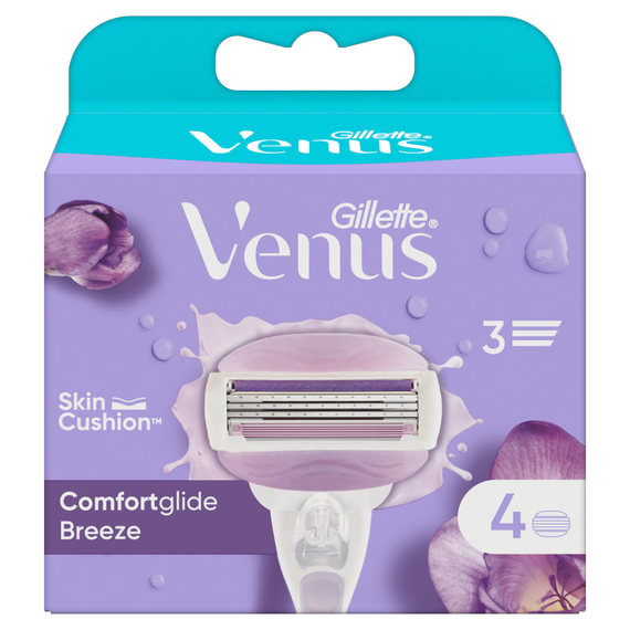 Venus Comfortglide Breeze Razor Cartridges x4