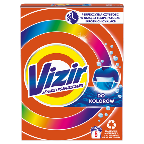 Vizir Color washing powder, 5 washes