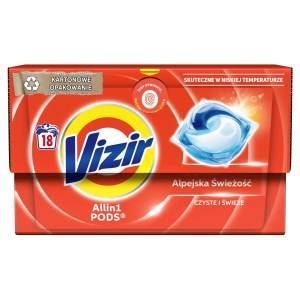 Vizir Platinum PODS Alpine Fresh Laundry Capsules, 18 washes