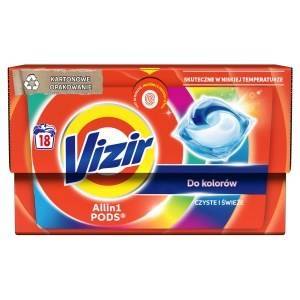 Vizir Platinum PODS For colored clothes Washing capsules, 18 washes