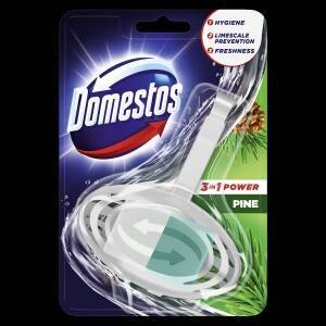 WC Domestos, koszyk 3w1 zawieszka do WC zapach sosny 35 g