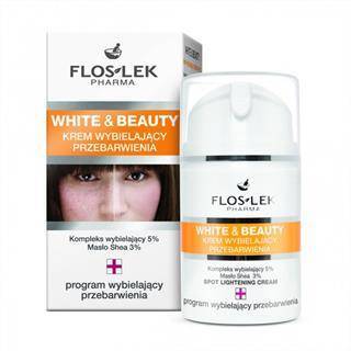 WHITE & BEAUTY® Krem wybielający przebarwienia 50 ml - Floslek