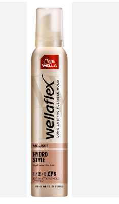 Wella Wellaflex Hydrostyle very tight-fixing hair mousse 200ml