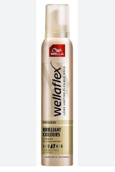Wella Wellaflex Shiny color tight-fixing hair mousse 200ml