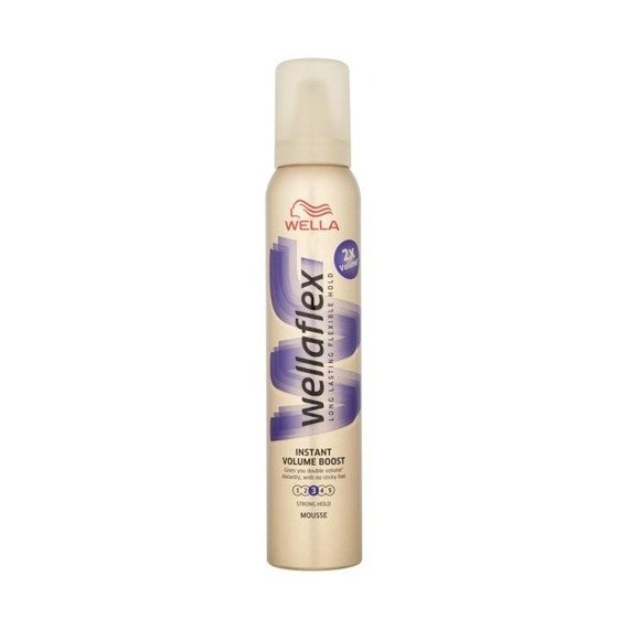 Wella Wellaflex Volume Boost Instant Hard-fixing hair mousse 200ml