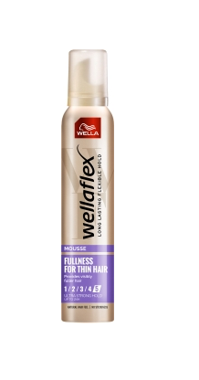 Wella Wellaflex Volume for thin hair-fixing maximum hair mousse 200ml