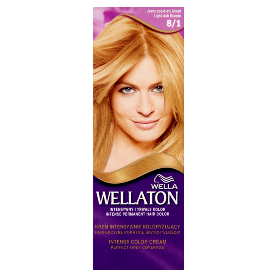 Wella Wellaton 8/1 Light Ash Blonde Hair Dye