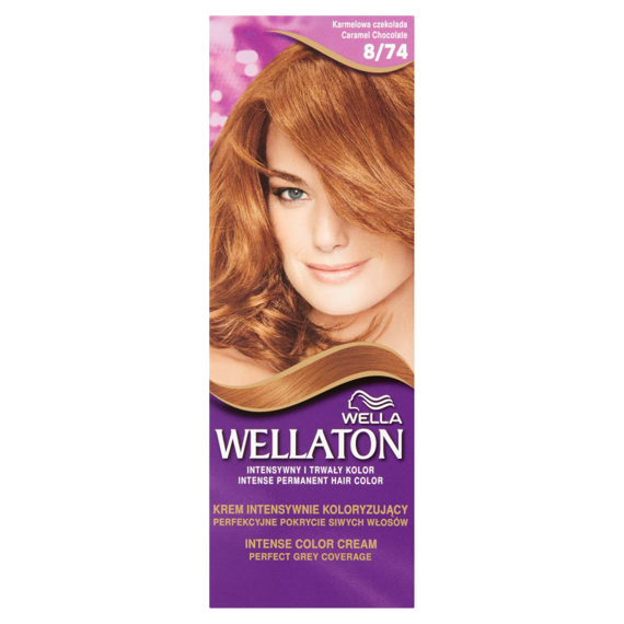 Wella Wellaton cream coloring 8/74 Caramel Chocolate