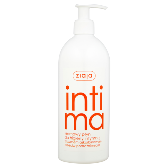 Ziaja Cream Intima intimate hygiene wash with ascorbic acid anti-irritant 500ml