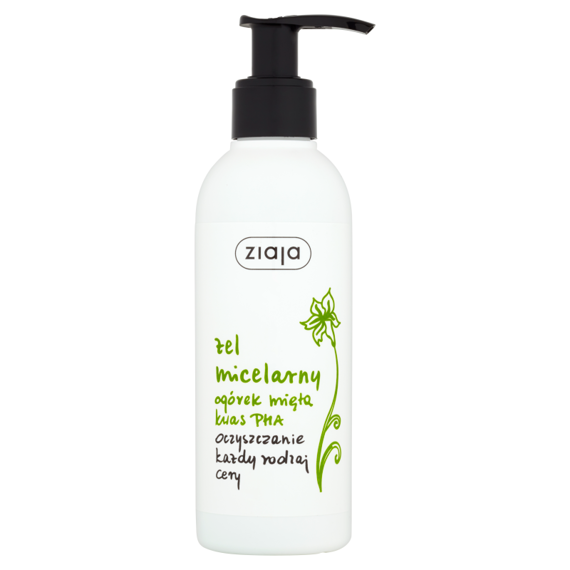 Ziaja Gel micellar cucumber mint PHAs every skin type 200ml