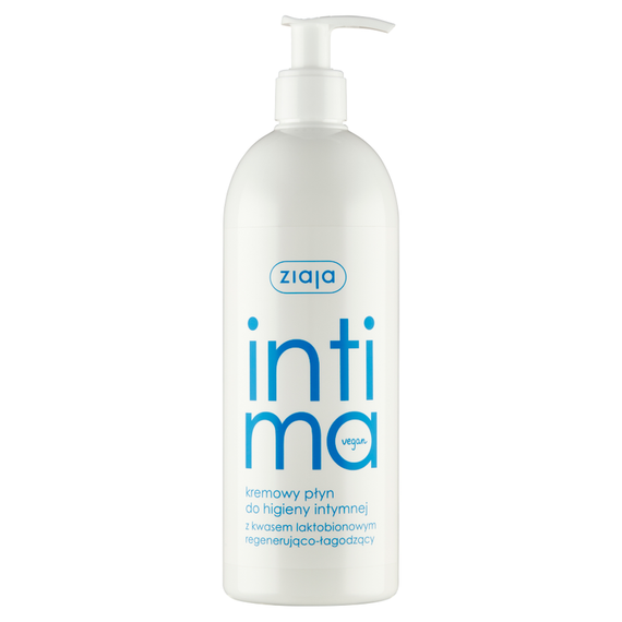 Ziaja Intima Creamy Intimate Hygiene Fluid Regenerating and Soothing 500 ml