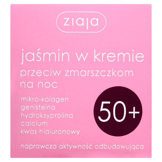 Ziaja Jasmine cream anti-wrinkle night 50+ 50ml